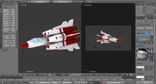 "Nauyaca" fighter spaceship preview image
